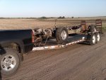 Frame on trailer after sand 2.jpg